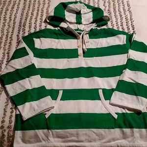 J crew button up hoodie